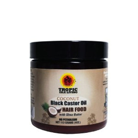 Black Castor Oil Hair Food w/ Coconut 4 oz